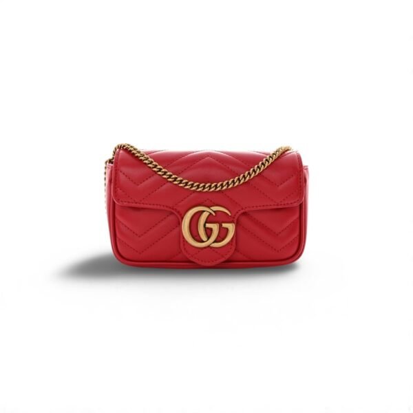 Bolsa GG Marmont Mini - Red